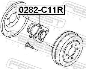 Wheel Hub 0282-C11R