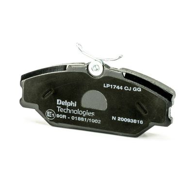 BREMSBELAGSATZ SCHEIBENBREMSE DELPHI LP1744 4