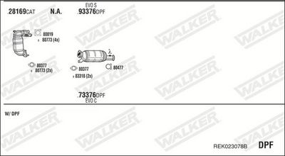 SISTEM DE ESAPAMENT WALKER REK023078B