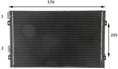 CONDENSATOR CLIMATIZARE MAHLE AC820000P 6