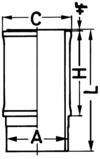 Cylinderhylsa KOLBENSCHMIDT 89844110