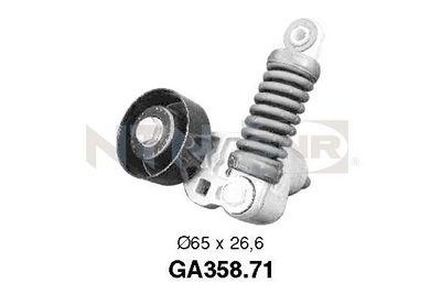 Tensioner Pulley, V-ribbed belt GA358.71