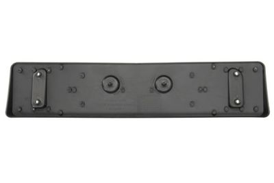Kentekenplaat bevestiging Voor (zwart, AMG) past: MERCEDES GLE W166 03.15-12.19