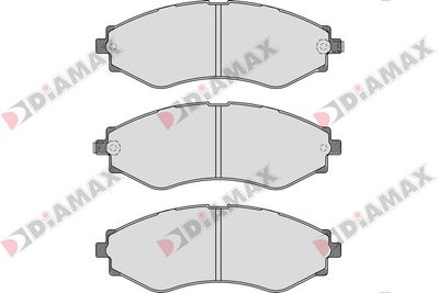 Комплект тормозных колодок, дисковый тормоз DIAMAX N09361 для DAEWOO MAGNUS