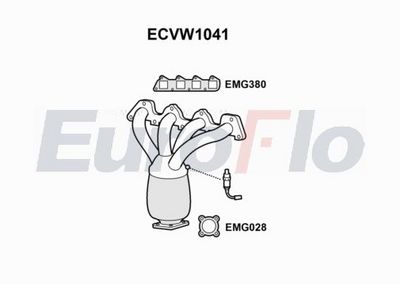 Katalizator EUROFLO 036253052FX