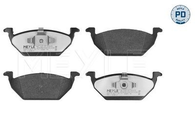 MEYLE Bremsbelagsatz, Scheibenbremse MEYLE-PD: Advanced performance and design. (025 231 3019/PD)