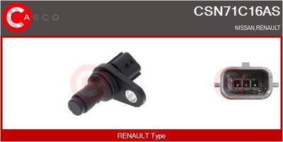SENZOR IMPULSURI ARBORE COTIT CASCO CSN71C16AS
