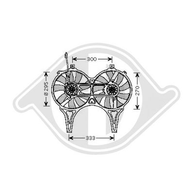LüFTER KLIMAKONDENSATOR DIEDERICHS DCL1017