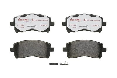 Brake Pad Set, disc brake P 78 010X