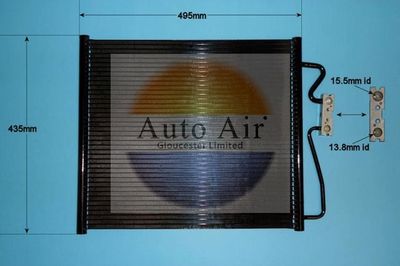 Condenser, air conditioning Auto Air Gloucester 16-9693