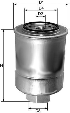 FILTRU COMBUSTIBIL DAVID VASCO C222 3