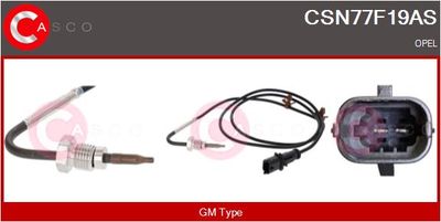 SENZOR TEMPERATURA GAZE EVACUARE