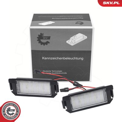 Osvětlení SPZ ESEN SKV 72SKV601