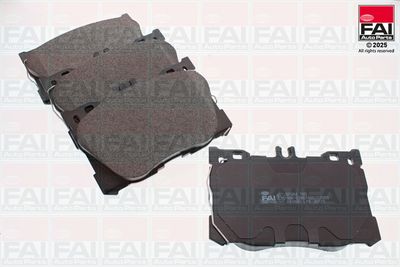 Zestaw klocków hamulcowych, hamulce tarczowe FAI AUTOPARTS BP384