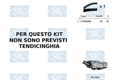 SET POMPA APA + CUREA DINTATA