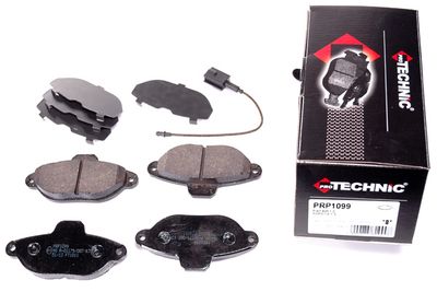 Комплект тормозных колодок, дисковый тормоз PROTECHNIC PRP1099 для FIAT PANDA
