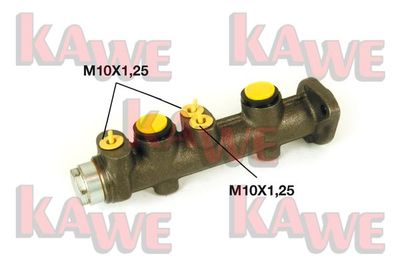 Главный тормозной цилиндр KAWE B6732 для FIAT 132