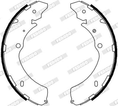 SET SABOTI FRANA FERODO FSB4090 1