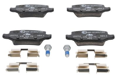 Brake Pad Set, disc brake 13.0470-2712.2