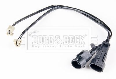 Styk ostrzegawczy, zużycie okładzin hamulcowych BORG & BECK BWL3052