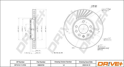 BREMSSCHEIBE DR!VE+ DP1010110705 2