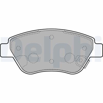 Brake Pad Set, disc brake LP2478