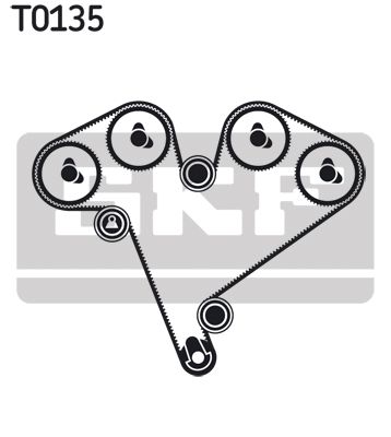 Timing Belt Kit VKMA 05502