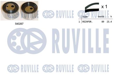 Комплект ремня ГРМ RUVILLE 550400 для SUZUKI ALTO