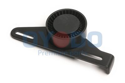 Įtempiklio skriemulys, V formos rumbuotas diržas