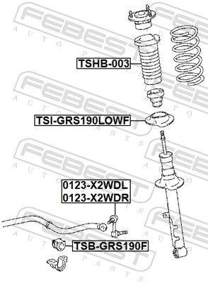 SAIBA ARC FEBEST TSIGRS190LOWF 1