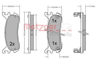 SET PLACUTE FRANA FRANA DISC