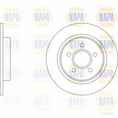 Brake Disc NAPA NBD5523