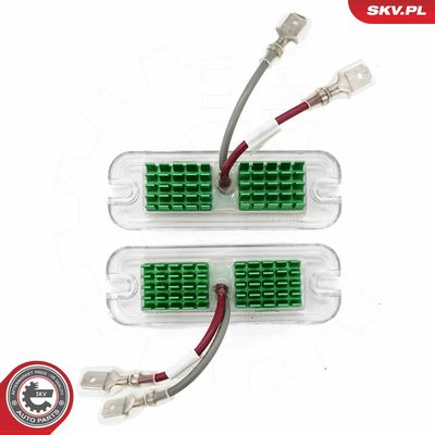 Osvětlení SPZ SKV 72SKV523
