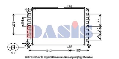 AKS DASIS 011060N Крышка радиатора  для ALFA ROMEO 166 (Альфа-ромео 166)