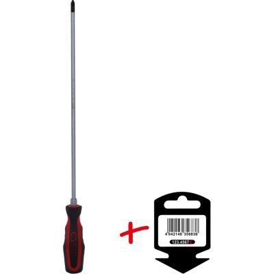 KS Tools Šroubovák ERGOTORQUEplus PH2 405 mm Věšák 159.1128-E