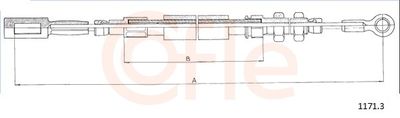 CABLU FRANA DE PARCARE COFLE 11713