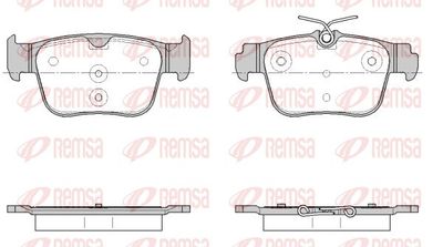 Brake Pad Set, disc brake 1945.00