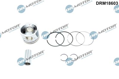 Tłok DR.MOTOR AUTOMOTIVE DRM18603