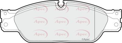 Brake Pad Set APEC PAD1456