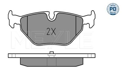 SET PLACUTE FRANA FRANA DISC MEYLE 0252193417PD 2