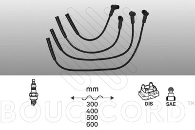 EFI AUTOMOTIVE Zündleitungssatz EFI - BOUGICORD (4202)