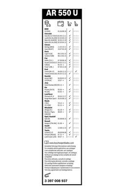 LAMELA STERGATOR BOSCH 3397008937 6