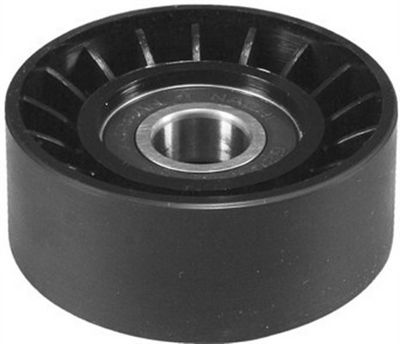 Įtempiklio skriemulys, V formos rumbuotas diržas