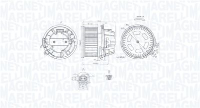 MAGNETI MARELLI Innenraumgebläse