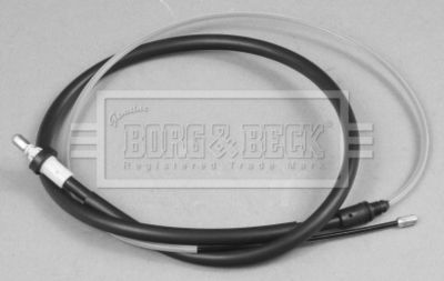 Тросик, cтояночный тормоз BORG & BECK BKB2903 для PEUGEOT 207