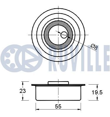 ROLA INTINZATOR CUREA DISTRIBUTIE RUVILLE 540378 1