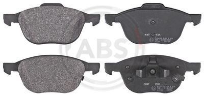 Комплект тормозных колодок, дисковый тормоз A.B.S. 35087 для FORD C-MAX