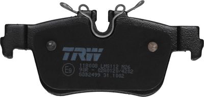 BREMSBELAGSATZ SCHEIBENBREMSE TRW GDB2499 2
