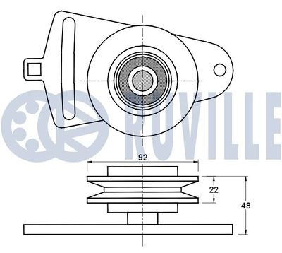 INTINZATOR CUREA CUREA DISTRIBUTIE RUVILLE 540988 1