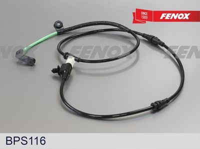 показател за износване, спирачни накладки FENOX BPS116